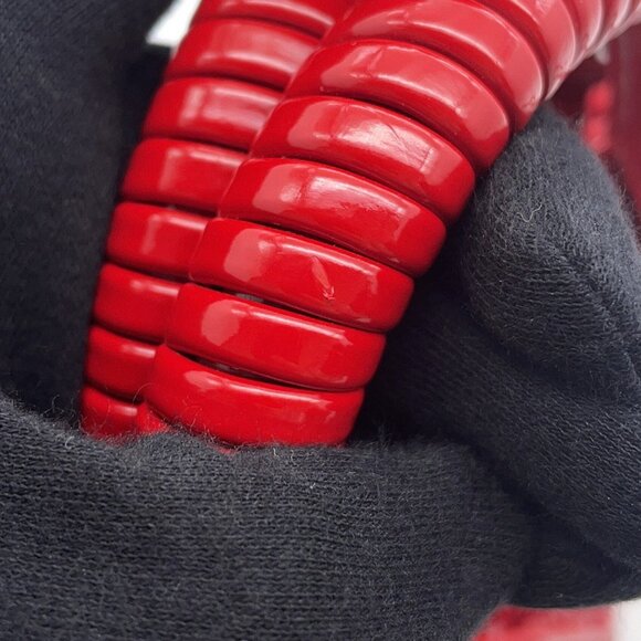 BALENCIAGA Red Shoulder Bag - Picture 8 of 16